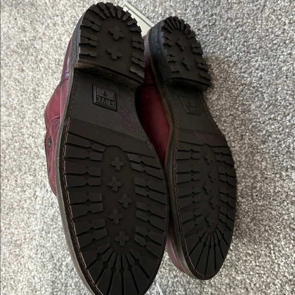 NWT Frye Fur Lined Leather Ankle Boots - Picture 5 of 6